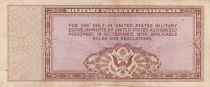 USA 10 dollars - Military Cerificate - Série 472-45 - 1948