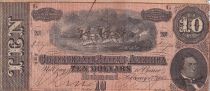 USA 10 Dollars Confederate States - 1864