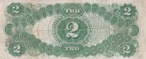 USA 2 Dollars Jefferson - 1917 - Serial D74286043A