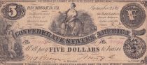 USA 2 Dollars The Confederate States of America - 1862 - Serial 46777