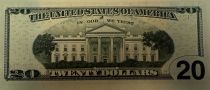 USA 20 Dollars - Jackson - White House  - 2017A -  Serial B2 New York