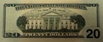 USA 20 Dollars - Jackson - White House - 2017A - Serial F6 Atlanta