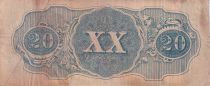 USA 20 Dollars The Confederate States of America - 1863 - Serial 114404