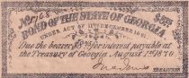 USA 8.75 Dollars - Confédérate States - The treasury of Georgia - 1861