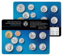 USA Coffret FDC.2024 20 pièces - P Philadelphie et D Denver