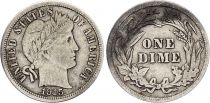 USA Dime Barber - 1915 - Silver