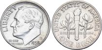 USA Dime Roosevelt - 1958 - Silver