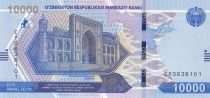 Uzbekistan 10000 Som - Monuments archéologiques d\'Afrosiyob - 2021 - Serial CY