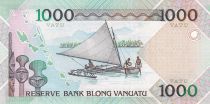 Vanuatu 1000 Vatu Chef Mélanésien - Voilier à balancier - 2002-2010 - Série GG