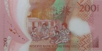 Vanuatu 200 Vatu Melanesian chief 2020 - Polymer