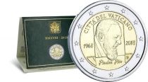 Vatican 2 Euros Commémo. Vatican 2018 BU (FDC) - 50 ans Mort Padre Pio