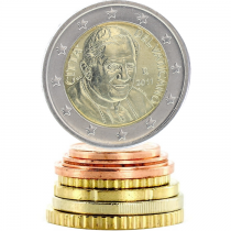 Vatican City State Euros 2011 series - Benedict XVI