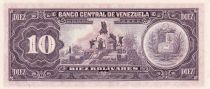 Venezuela 10 Bolivares - Bolivar & Sucre - 1986 - Serial E - P.61a