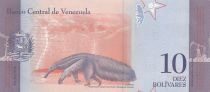 Venezuela 10 Bolivares - Simon Bolivar - Ant eater - 2018 - Letter C