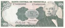 Venezuela 10 Bolivares,  Simon Bolivar - Antonio Jose de Sucre - 1995 - Letter E