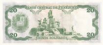 Venezuela 20 Bolivares - José Antonio Paez - 31-05-1990 - Lettre M