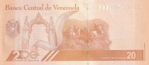 Venezuela 20 Bolivares - Simon Bolivar - Bataille de Carabobo - 29-04-2021 - Série B