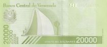 Venezuela 20000 Bolivares, Simon Bolivar - 22-01-2019 - Letter A