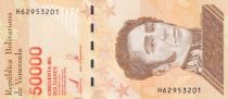 Venezuela 50000 Bolivares, Simon Bolivar - 22-01-2019 - Letter H