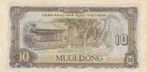 Viet Nam 10 Dong - 1980 - Coat of arms, countryview - Serial SB