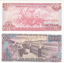 Viet Nam Set of 3 banknotes  -  Ho Chi Minh - 1987-1991