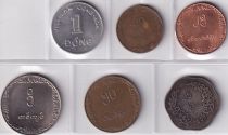 Viet Nam Set of 6 Coins - Various Years