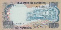 Vietnam du Sud 1000 Dong, Palais de l\'indépendance - Eléphants - 1972 - P.34