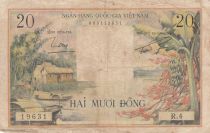 Vietnam South 20 Dong - Hai Muoi Dong - Paysans - Série X.1 - 1956