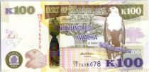 Zambia 100 Kwacha Eagle - Buffalo - 2012