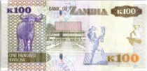 Zambia 100 Kwacha Eagle - Buffalo - 2012