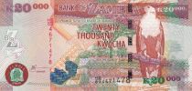 Zambia 20000 Kwacha - Eagle - Black Lechwe - 2006 - P.47c