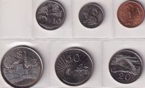 Zimbabwe Set of 6 Coins - 1980